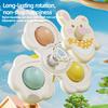 1/3/6pcs Suction Cup Spinning Top Toy,Suitable for Desktop,Glass And Tile Walls,Colorful Cartoon Animal Suction Cup Spinning Top