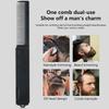 Portable Plastic Folding Pocket Combs Barber Men Oil Head Beard Combs Hair Styling Combs
