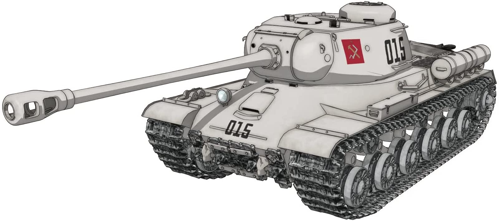 

PLATZ Girls Panzer Pravda High School GP-19 1/35 & IS-2