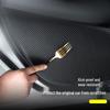 Buick E5 Door Kick Mats: Carbon Fiber Passenger Seat Protection Stickers.