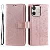 Wallet Case for 600 Lite 5G - Leather/PU, Rose Gold, With Lanyard