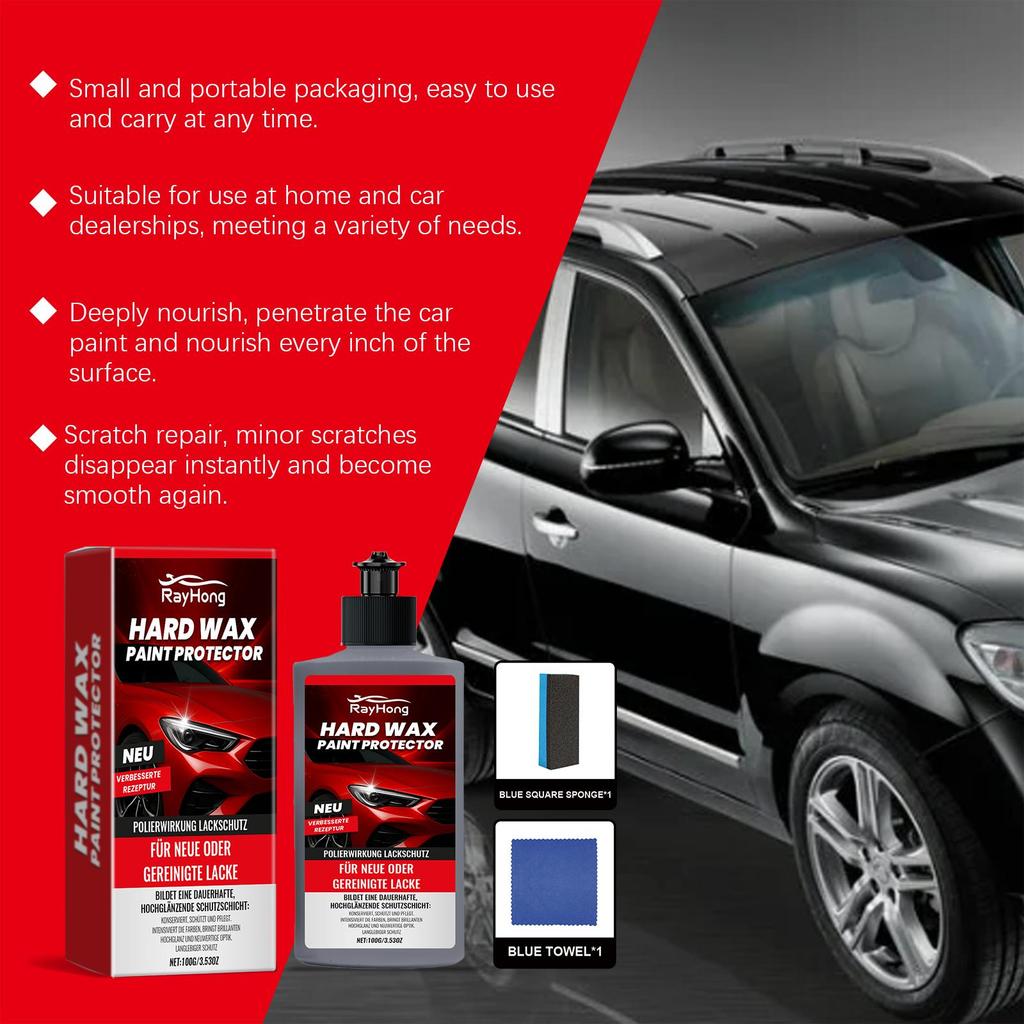 RAYHONG Car Paint Repair Wax Scratch Removal Paint Polishing Care Paint Repair Anti-fouling Stain Remover