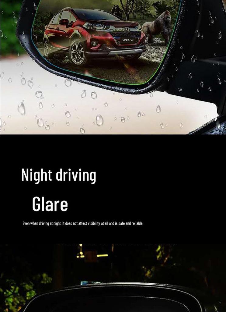 Tesla Model 3 Anti-glare Heated Wide-angle Mirror and Backup Camera Lens