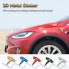 3D Metall Logo Auto Kotflügel Heck Kofferraum Abzeichen Aufkleber Dekoration Für Tesla Model 3 Highland 2023 Model S Model X Model Y