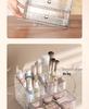Luxury Large Capacity Cosmetic Storage Box with Drawers for Desktop or Dressing Table