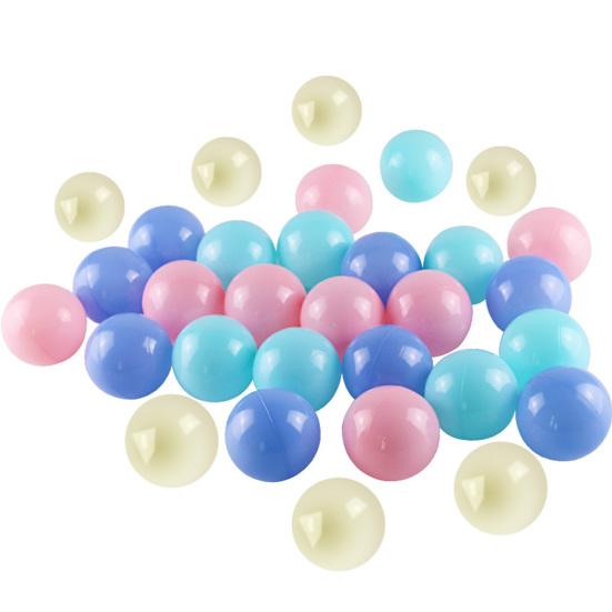 100Pcs  Ball Pit Balls  Funny  Long Life Span  Plastic  Boys Girls Mixed Colors Ocean Balls  Pool Accessories