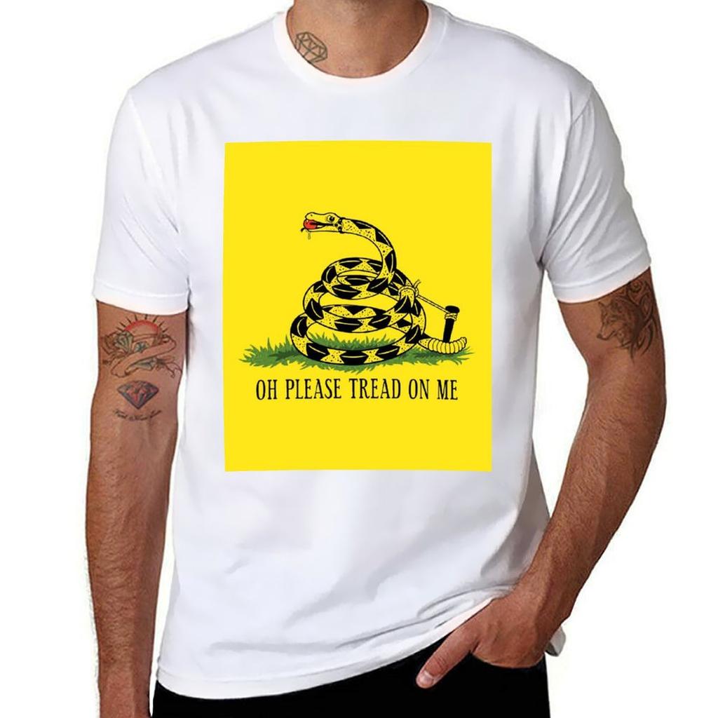 Please Tread On Me Tshirt Trendy Pattern Tshirt For Unisex