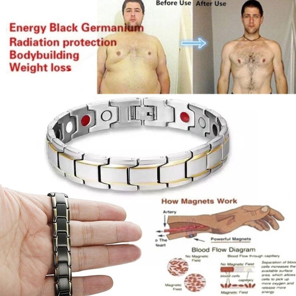 4 Colors Slimming Energy Magnetic Bangle Weight Loss Twisted Magnets Therapy
