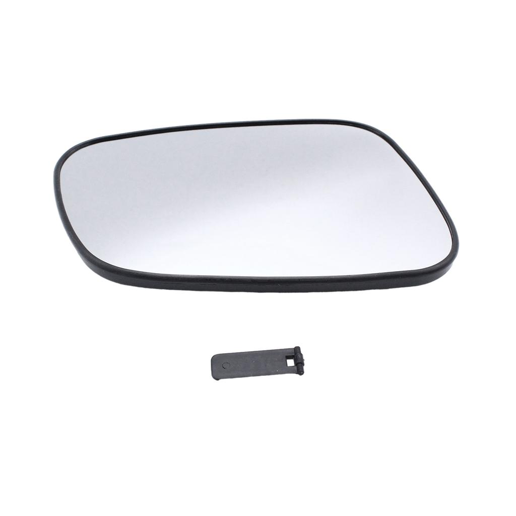 Rearview Wing Mirror Glass with Mount Fit for Discovery 2 CRD100640 CRD100650 Car Rearview Lens Wide Angle Anti-dazzling