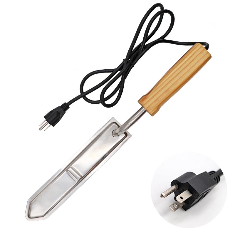 Buy Stainless Steel Electric Uncapping Knife Wooden Handle Honey Cut