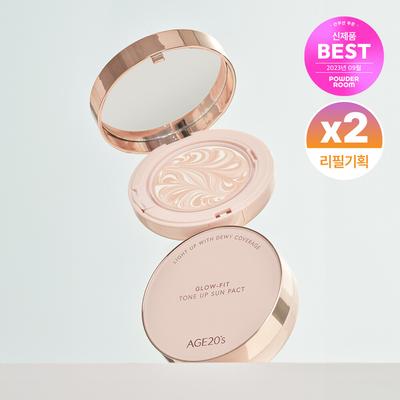 Glow-Fit Tone Up Sun Pact 12,5g Nachfüllset