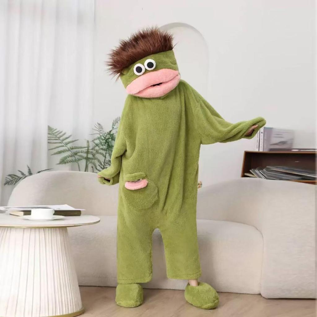Schattige, Cartoon-, Grappige Onesie Pyjama's, Loungewear En Badjassen Voor Kinderen