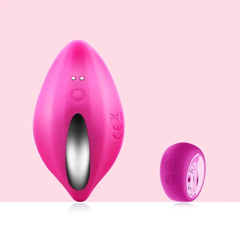 Vibradores para mujeres clítoris potente Sin sonido Mariposa Lencería portátil Huevo Vibrador Estimulador clitoriano Juguete sexual para mujeres 18+