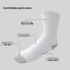 Pro Training Mid-Calf Breathable Mesh Football Socks - Sweat-Absorbent, Thickened, Shock-Absorbing, Anti-Slip