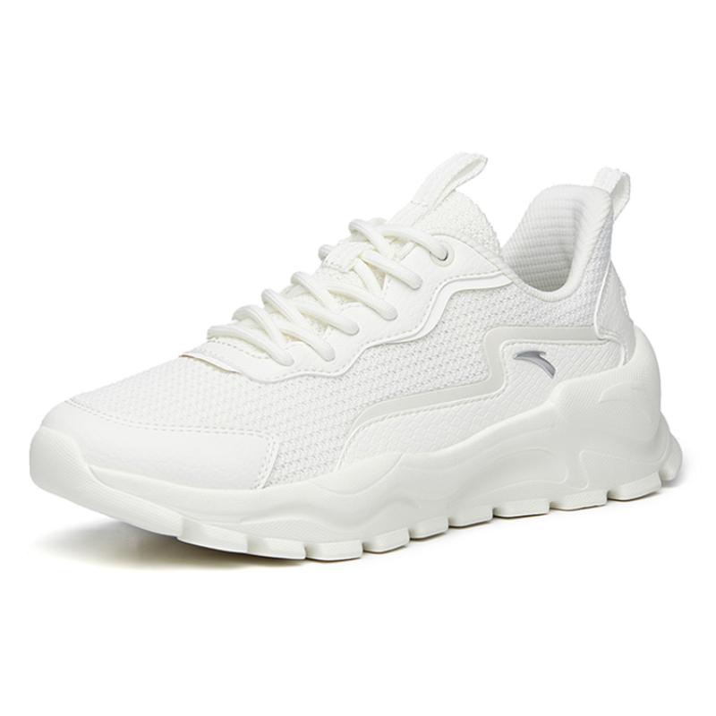 ANTA Life Collection Casual Shoes Women's Low top Ivory White/Silver Sneakers 922238832-2