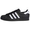 Adidas Originals SUPERSTAR Slip Resistant Abrasion Resistant Low top Skateboard Shoes Unisex Black Gold EG4959(Team415-)