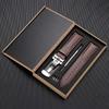 Echtes Leder Uhrenarmband 12/13/14/15/16/17/18/19/20/21/22/23/24mm Armbänder Herren und Damen Business Armbanduhr Armband mit Box