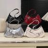 High-value Popular Exquisite Underarm Bag Women's 2 Summer New Fashion Niche Design Bright Shoulder Bag