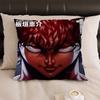 Baki Anime Pillow Gift Home Office Decoration Pillow Bedroom Sofa Car Cushion CoverPillow Case