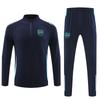 Set de trening sportiv unisex cu mânecă lungă și fermoar pe jumătate Pantaloni Set Alergare Sală Ciclism Sport