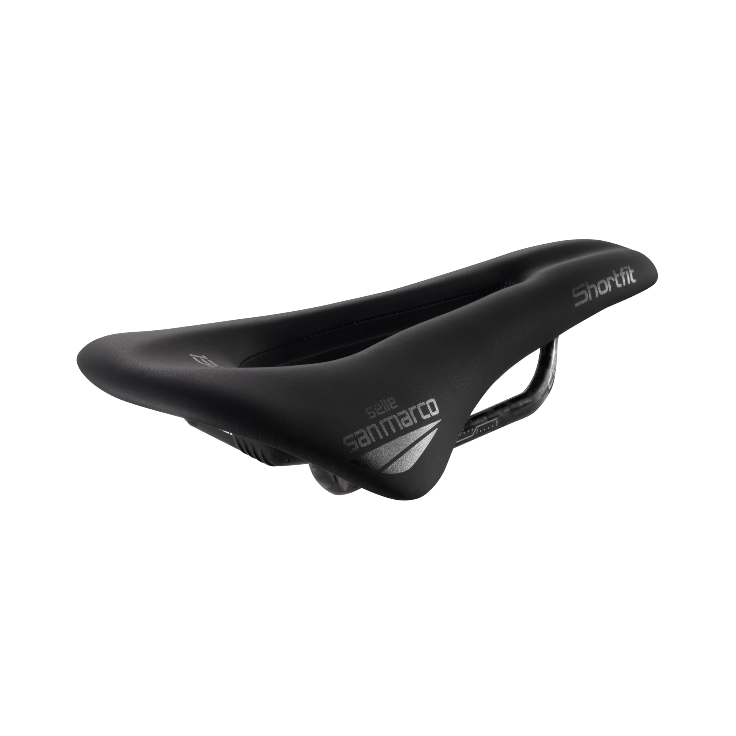 Седло San Marco Shortfit 130 Carbon FX чёрный
