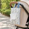 Baby Wipes Pouch Floral Quilted Portable Baby Organizer Bag Refillable Wet Wipes Bag