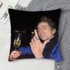 TTimothee Chalamet Doublesided Printed Square Decorative Cushion Cover for Sofa Living Room Home Decor