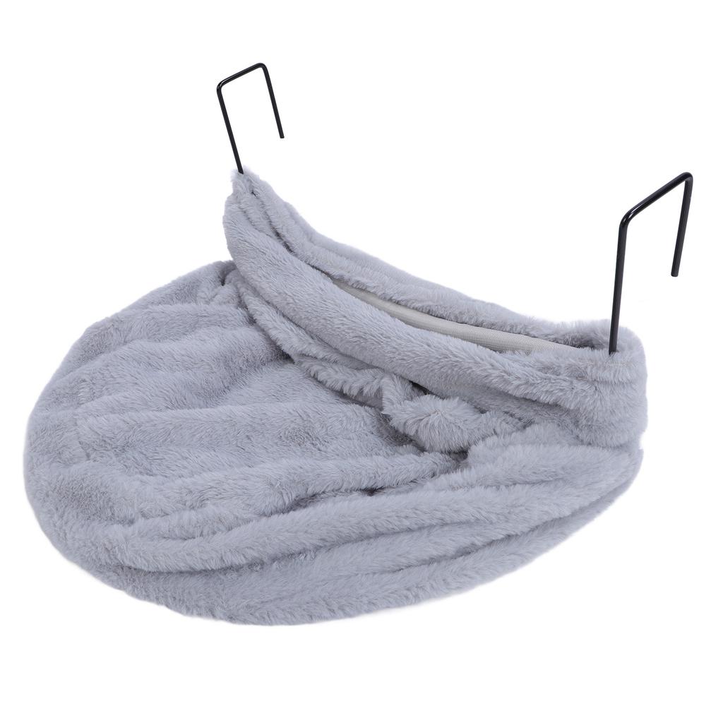 Cat Hammock S Plush Space Saving Soft Warm Enhanced Comfort Cat Hammock Bed for Home Indoor