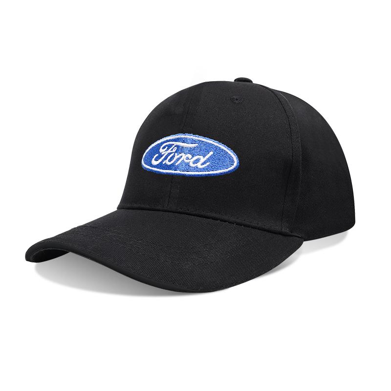 Car Duck Tongue Cap Embroidery Logo Baseball 3D Hats Adjustable Casual Trucket For Ford Focus Fiesta Puma Ranger Kuga MK7 MAX