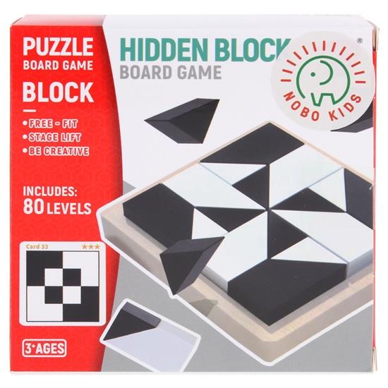 Ukryte Bloki 3D Puzzle Tangram Logiczna Gra Planszowa