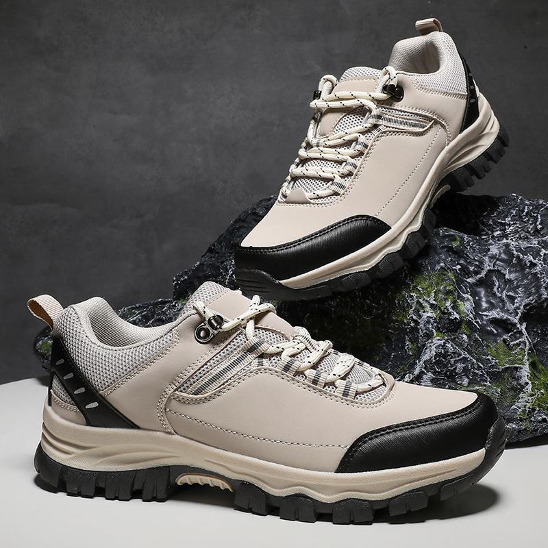 YRZL Mens Trekking Boots Waterproof Anti Slip Thermal Winter Hiking Shoes for Men New Mountain Boots Outdoor Adventure Footwear