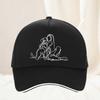 Classic Retro Dog Mom Printed Baseball Cap Outdoor Casual Sports Sun Hat Adjustable Soft Top Duckbill Cap
