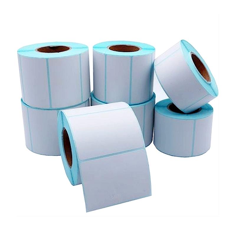 Waterproof Thermal Labels  Roll Packaged Self-adhesive Blank White Print Label Sticker Supermarket Price Tags Print Supplies ZYF