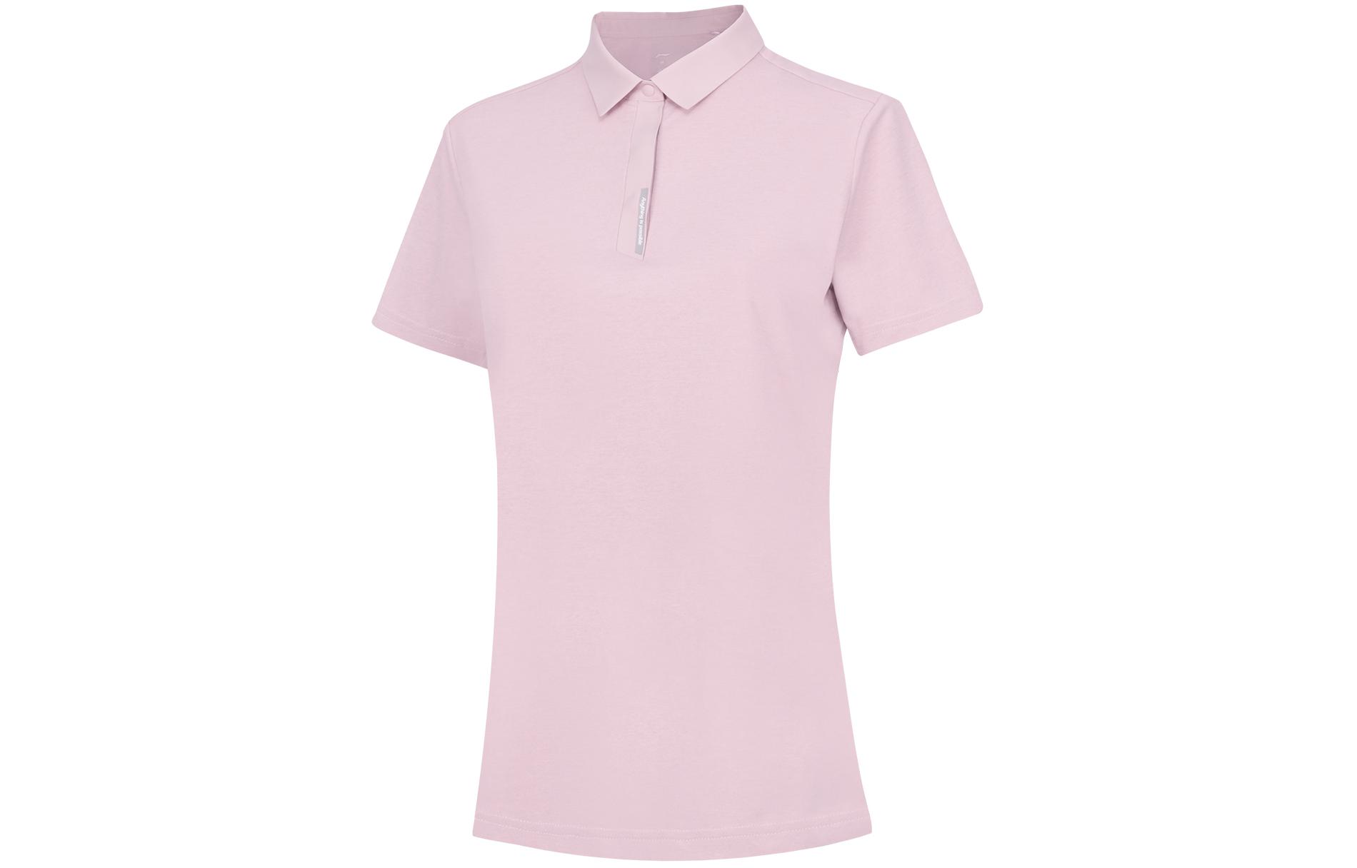 Li Ning Polo Shirt Women s Light Pink APLU200-3 S
