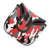 Square Golf Putter Cover Headcover Camouflage Waterproof PU Golf Club Head Cover Magnetic Closure Accessory