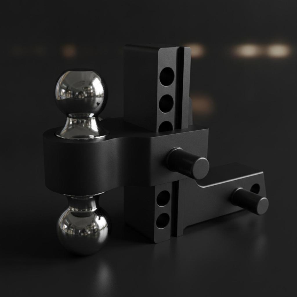 Trailer Hitch Ball Mount Resistant Hardware Long-Lasting for Rv Owners