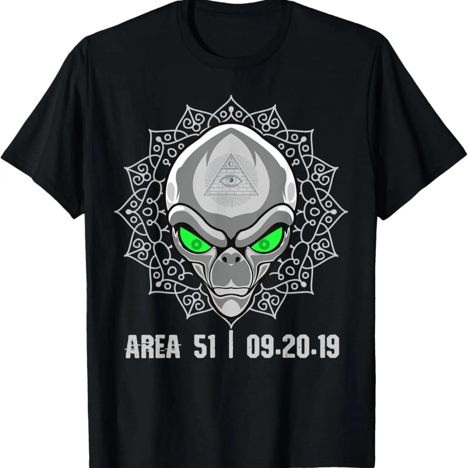

Storm Area 51 Tshirt See Them Alien UFO Cant Stop All Of Us T-Shirt XXXXXL чорний