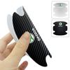 4pcs Car Door Handle Sticker Carbon Fiber Scratches Resistan For Skoda Octavia 2 3 Fabia Kamiq Kapoq Kodiaq Rapid SCALA Superb 3