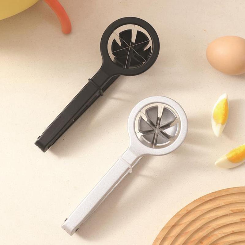 Multifunction Stainless Steel Egg Slicer Eggs Cutting Egg Wedges Fruits Slicing Strawberry Cheese Kitchen Tool