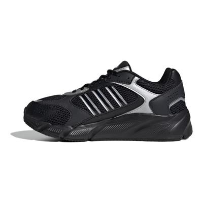 Crazychaos 2000 Confortable Absorption des Chocs Durable Respirant Chaussures de Running Basses Baskets Femmes Noir Argent JP5663