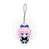 Pixel Panty Stocking with Garterbelt Phone Straps Key Charms Cosplay Props Bag Accessories Scanty Cartoon Pendant Festival Gift