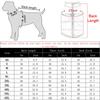 Winter Pet Dog Clothes Big Dog Coat Puppy Clothing Waterproof Pet Vest Jacket For Small Large Dogs