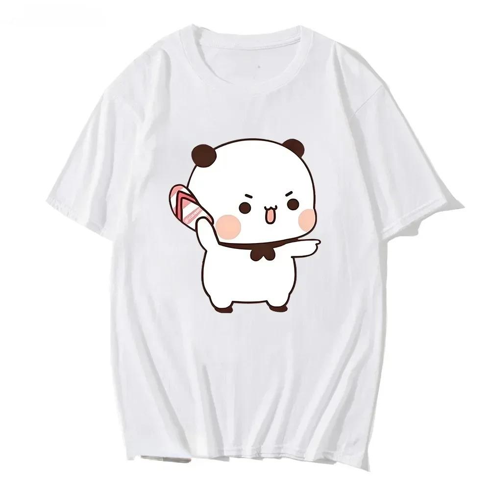 Bubu Dudu Tshirt FeUnisex Designer Anime Cute Girl Pattern Fun Harajuku Tshirt Summer Cotton Casual Breathable Loose Top