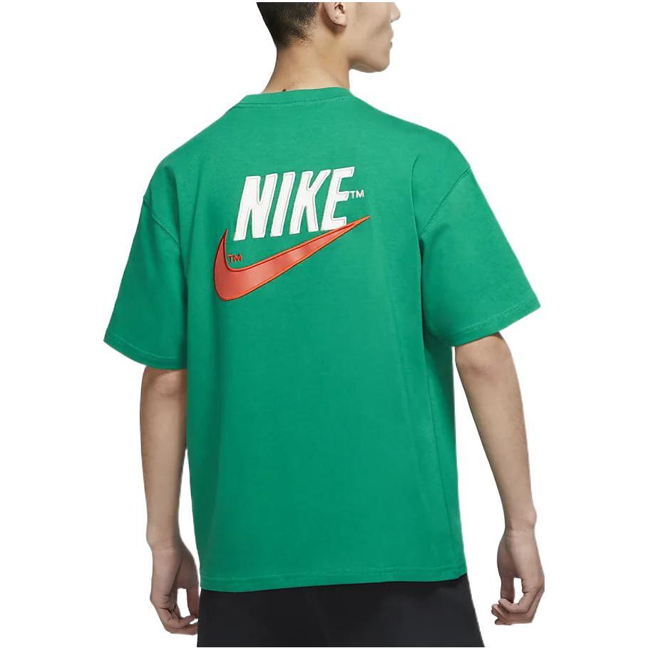 Nike Sportswear Casual Logo Crew Neck Short Sleeve T-Shirt Men Tops Peacock-Green DM6426-365
