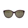Gucci Slim Construction Lightweight Holiday Travel Sunglasses GG1268SA Women's Burgundy
