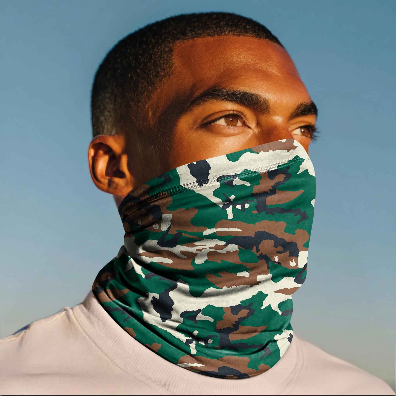 

Outdoor Sunshade Cycling Mask Fishing - Headscarf Sunscreen Neckband One Size
