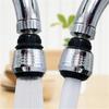 Kitchen splash proof PVC black wire long thread installation splash proof head pressurized soft aerator shower faucet