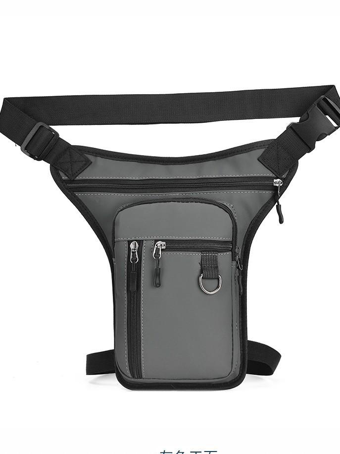 Herren Multifunktionale Wasserdichte Umhänge-Bein-Tasche für Freizeit, Sport und Radfahren