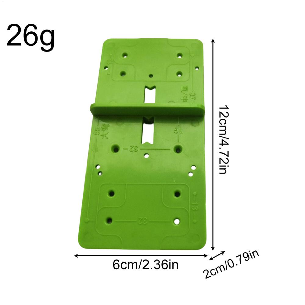 

Door Hinge Template 35mm Precision Concealed Guide Hinge Boring Jig for Woodworking Installation Cabinet Drawer Shelf Frame Hole