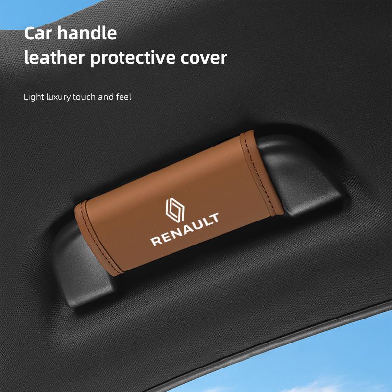 Adesivi Interni Maniglia Tetto Interno Auto Tirante Copertura Protettiva Guanto Per Renault Clio Espace QM6 Kadjar Koleos Megane Captur S